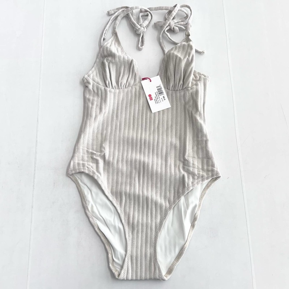 Solid & Striped The Olympia Solid Rib Silver One-… - image 3